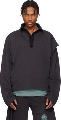 Ottolinger Black Longsleeve Polo