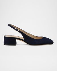 Maeve Suede Slingback Ballerina Pumps