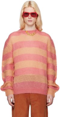 Marni Pink & Orange Mix Sweater