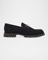 Men's Sylke Suede Horsebit Loafers