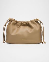 Charlotte Midi Nappa Leather Crossbody Bag