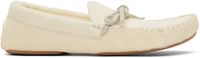 The Row Off-White Lucca Loafers