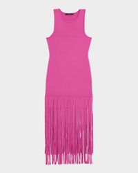 Margaux Fringe-Hem Dress