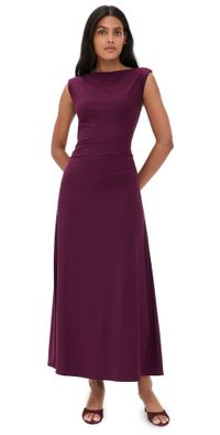 Hill House Home The Sloane Dress Aubergine XXXXL