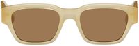 AMI Paris Yellow Ami de Coeur Sunglasses