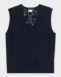 Whitecaps Knit V-Neck Vest