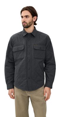 Filson Insulated Flannel Shirt Jacket Charcoal S