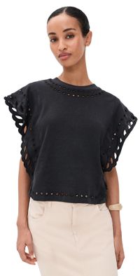 Isabel Marant Étoile Odyle Top Faded Black S