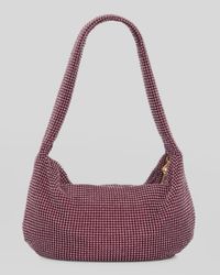 Farrah Crystal Hobo Shoulder Bag