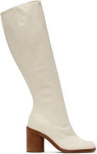Maison Margiela White Tabi Boots