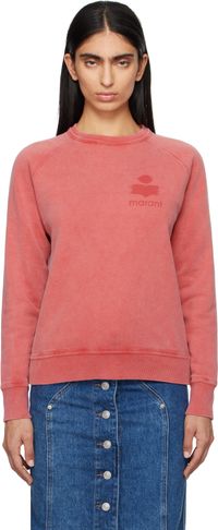 Isabel Marant Etoile Pull molletonné Milla rouge