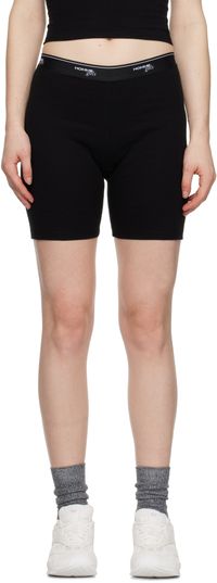 HommeGirls Black Biker Shorts