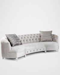 Monroe Tufted Sofa 114"