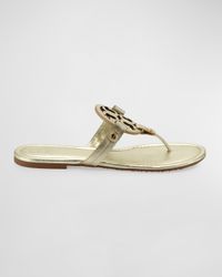 Miller Leather Logo Sandals