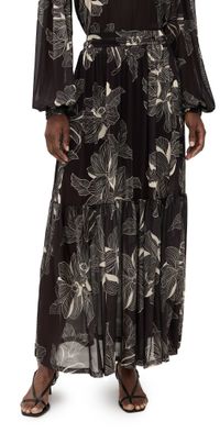 Dress To Tulle Floral Skirt Flora Print L