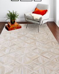 Benson Hair Hide Rug, 8' x 10'