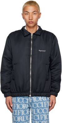 Fiorucci Navy Embroidered Jacket