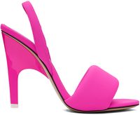 The Attico Pink Rem Heeled Sandals