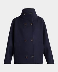 Cashmere Double-Breasted Jacket