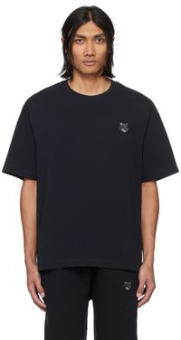 Maison Kitsuné Black Bold Fox Head T-Shirt