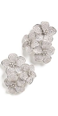 SHASHI Parker Stud Earrings Silver One Size