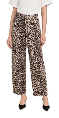 BAUM UND PFERDGARTEN Nara Jeans Brown Baum Leopard 38