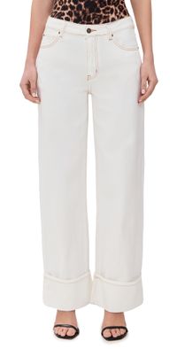 Lioness Top Model Cuffed Jeans Porcelain S