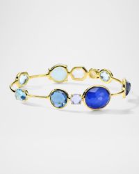 Rock Candy Open Gelato Kiss Mare Bangle in 18K Gold