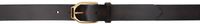Ralph Lauren Purple Label Ceinture brune en cuir vachetta - Welington