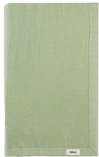 Tekla Green Linen Table Cloth