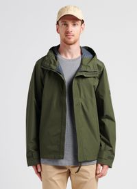 Aigle - Coupe-vent court à capuche - Taille XL - Kaki