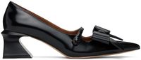 SHUSHU/TONG Black Bow Heels