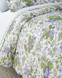 Pomegranate Linen Duvet Cover, KING
