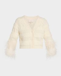 Vivica Feather Cardigan