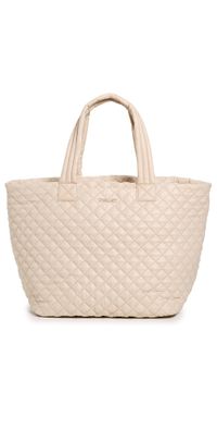 MZ Wallace Large Metro Tote Deluxe Buff One Size