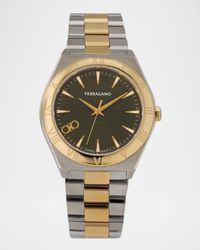 Vega Upper East 40mm Two Tone Bracelet Watch