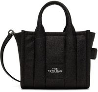 Marc Jacobs Black 'The Galactic Glitter Mini' Tote
