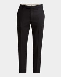 Men's Slim Flat-Front Evening Pants