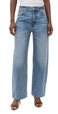 Good American Good Standard Baggy Jeans Indigo893 14