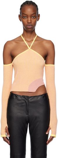 GCDS Pink Comma Top