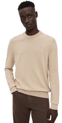 BOSS Ebello Crew Neck Sweater Light Beige L