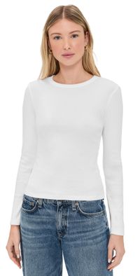 Leset Nando Slim Fit Long Sleeve Shirt White L