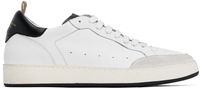 Officine Creative White & Black 'The Answer 001' Sneakers