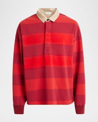 Men's Oversized Rugby Polo Shirt