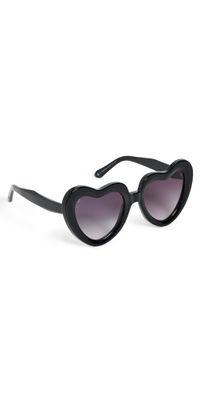 Jimmy Fairly Coeur Sunglasses Black One Size