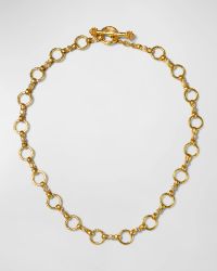 19k Diamond Celtic Link Necklace