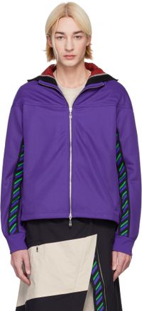 ASICS Blouson de survêtement Styrax mauve - NOVALIS