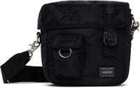 Comme des Garçons Homme Pochette noire en sergé de noir édition PORTER