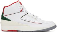 Nike Jordan White Air Jordan 2 Retro Sneakers