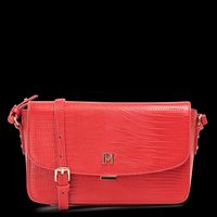 Petite Mendigote - Sac bandoulière en cuir - Taille Unique - Rouge